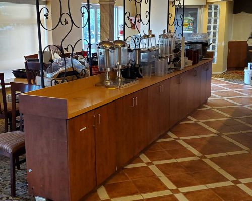 Custom Hotel Dining Room Millwork