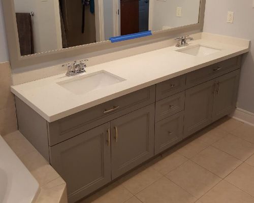 Custom Onsite Vanity